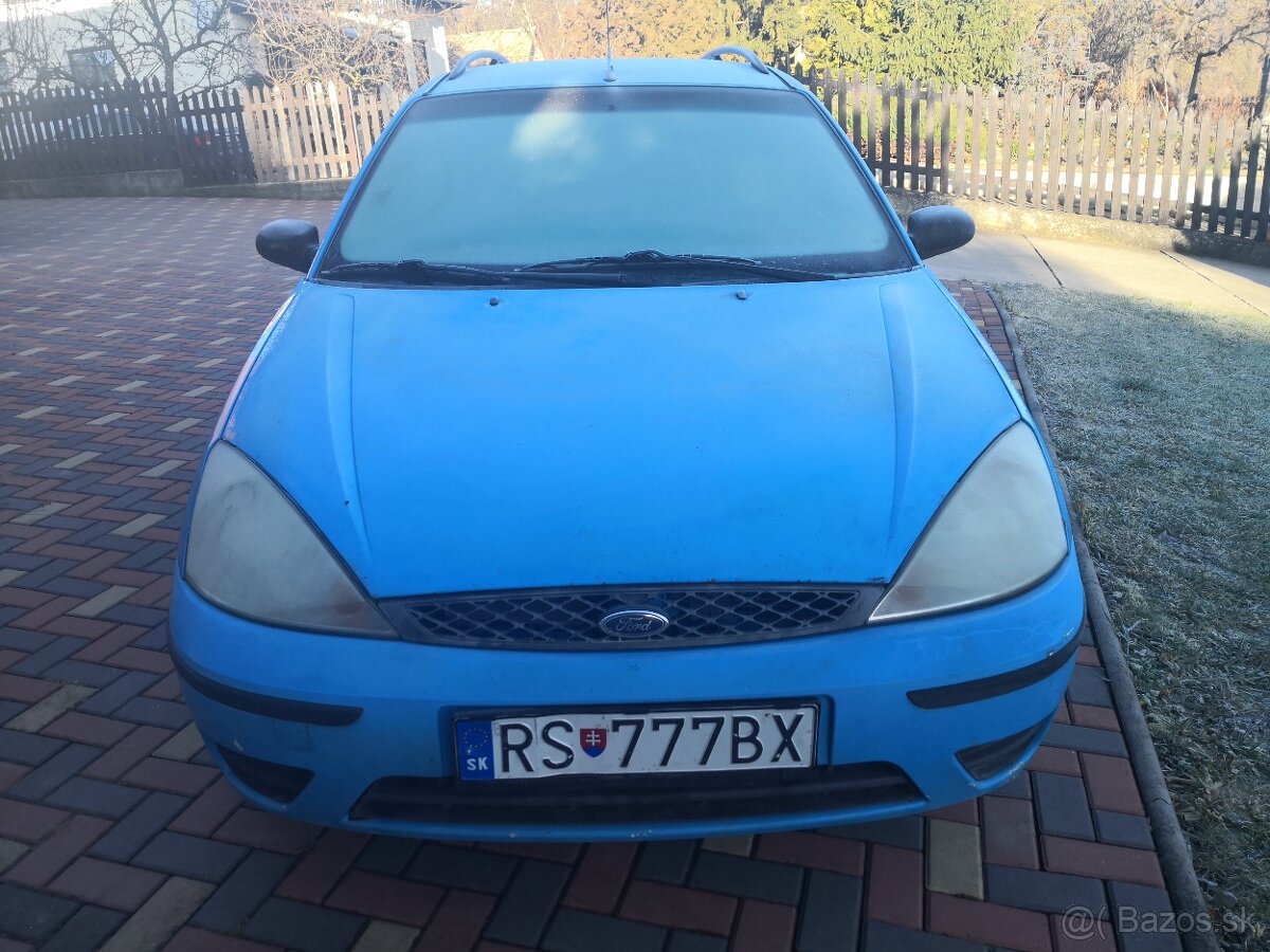 Ford Focus 1,8TDdi-55kw, platná TK, EK