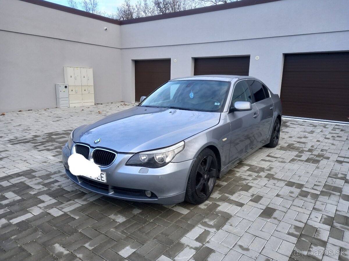 Predam bmw e60 520 benzín kw 125 r.v 2005 automat