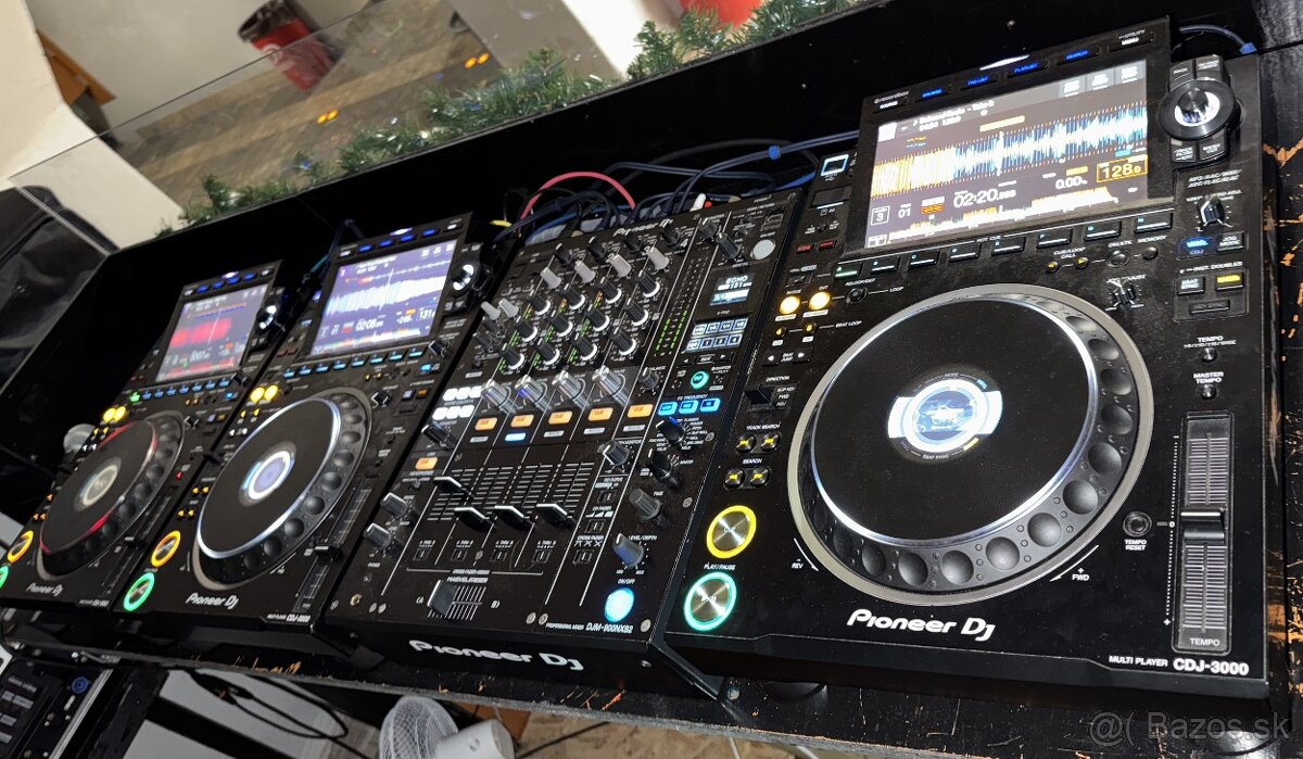 Predám PIONEER SET  3x cdj 3000 1x DJM 900 nsx2