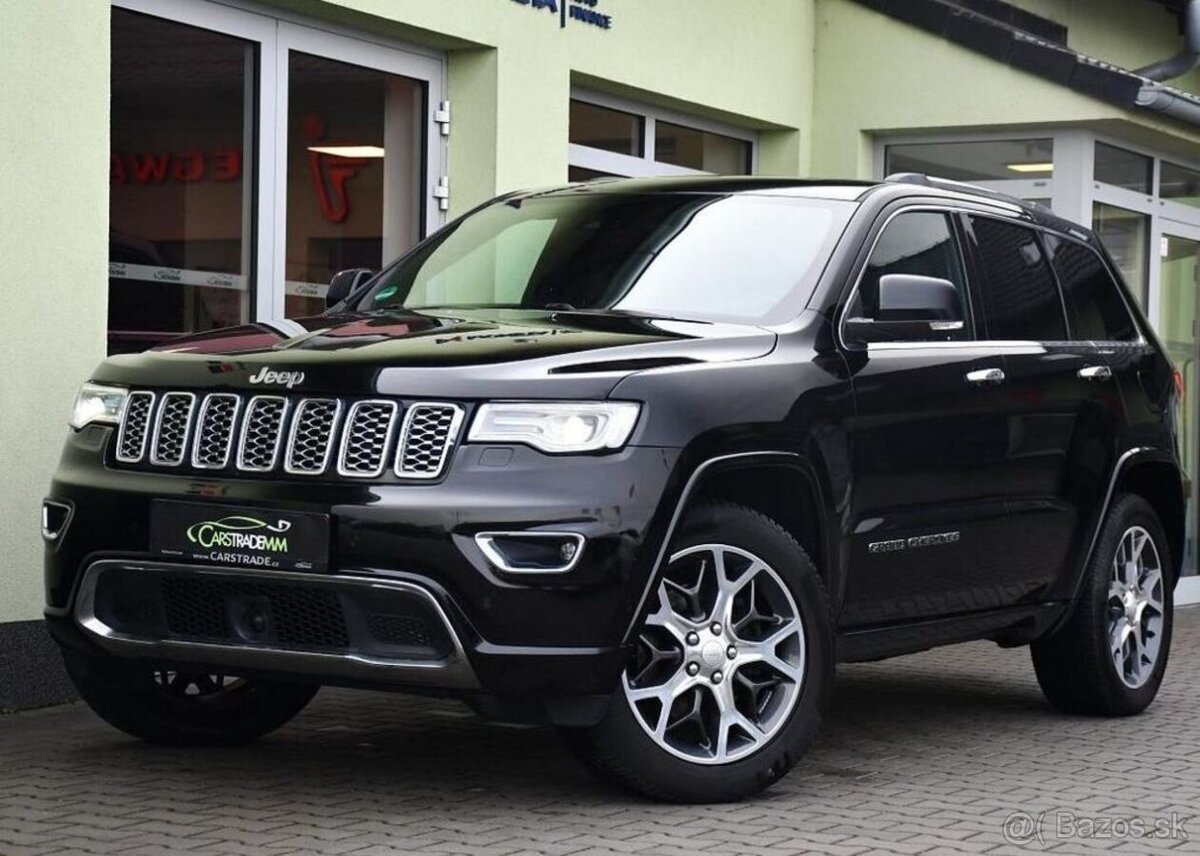 Jeep Grand Cherokee 3,0CRD OVERLAND VZDUCH ACC H&K 184 kw