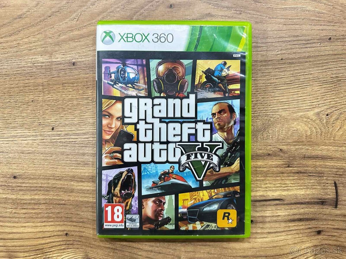 Hra na Xbox 360 - GTA V