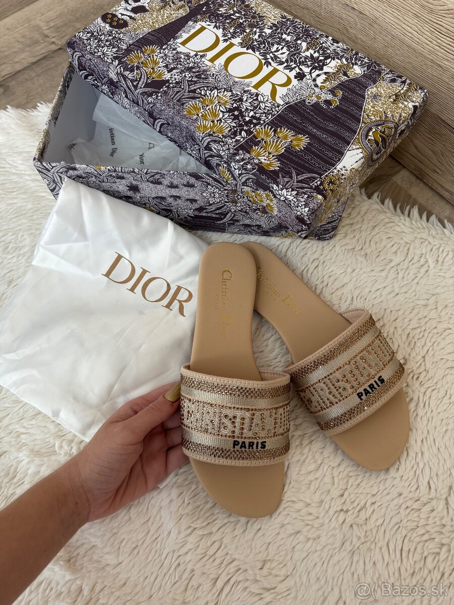 Šľapky Christian Dior