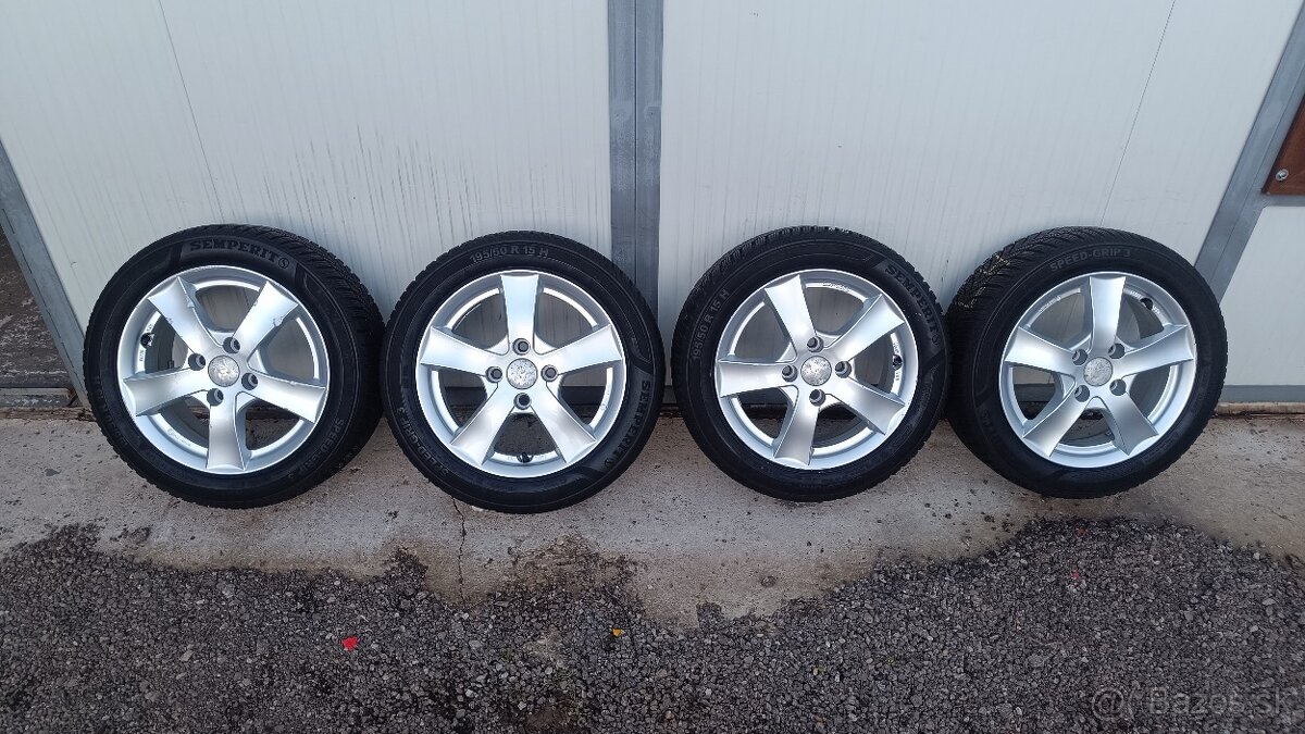 Elektróny originál audi s pneu Matador Sibír Snow 205/55 R16