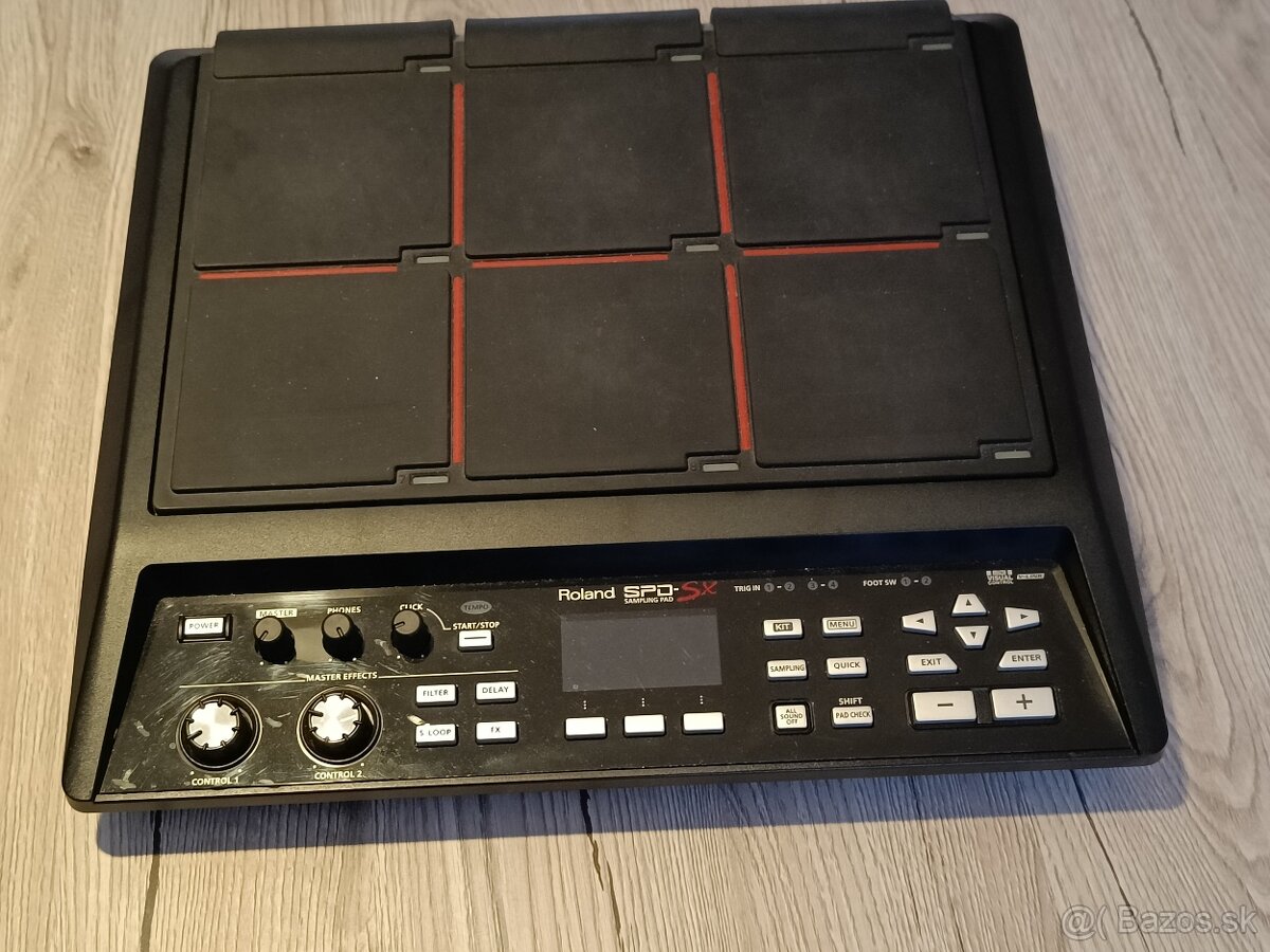 Sampler,  modul Roland SPD SX