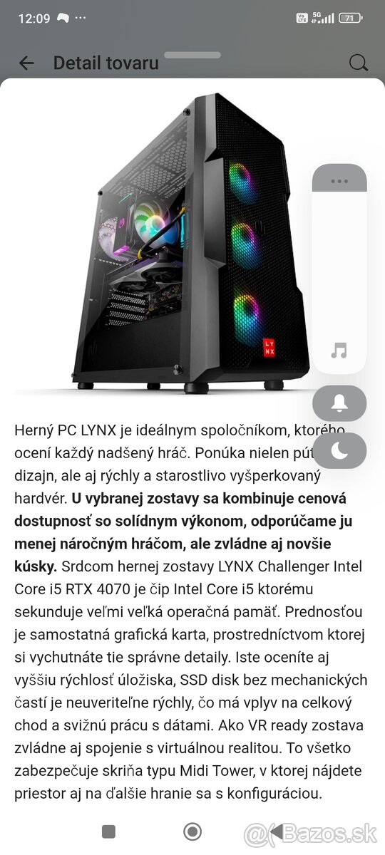 LYNX Challenger Intel Core i5 RTX 4070