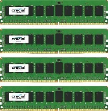 32GB Crucial RAM pamať 4x8GB DDR3 1600 MHz CL11