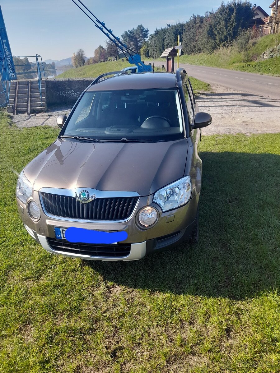 Predam škoda yeti,4x4,2010,1.8tsi,118kw