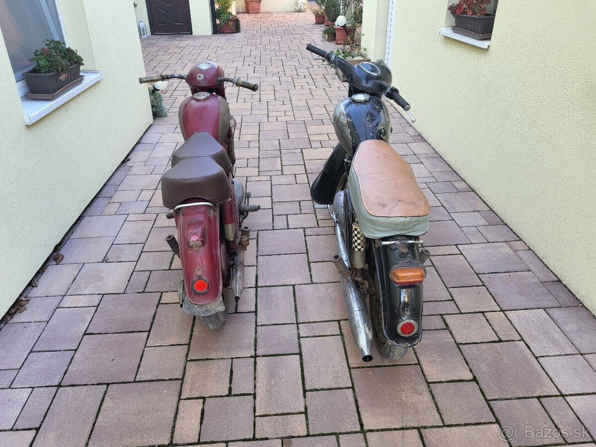 2x jawa cz 175