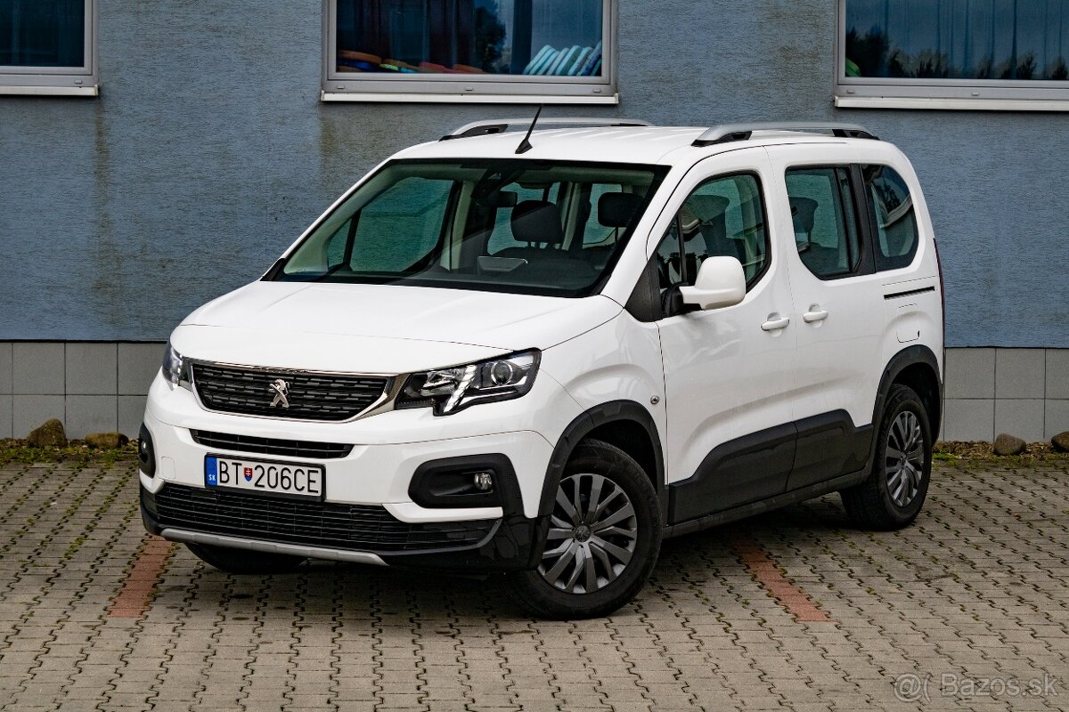 Peugeot Rifter 1,5 HDi (1.majiteľ, Apple CarPlay, TOP stav)