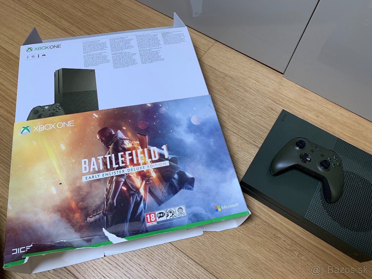 Xbox One S battlefield edition