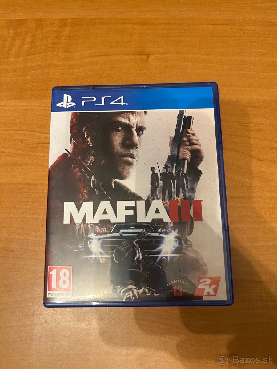 Predám hru Mafia 3 CZ na PS4