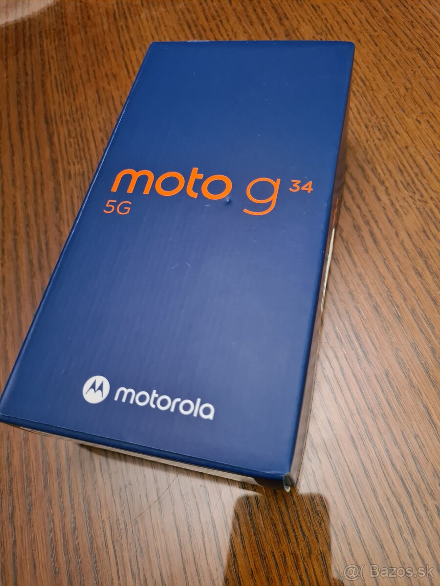 Motorola Moto G34 5G 4GB/128GB, Čierna