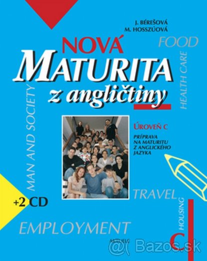 Nová maturita z angličtiny Úroveň C v super stave nová + 2CD