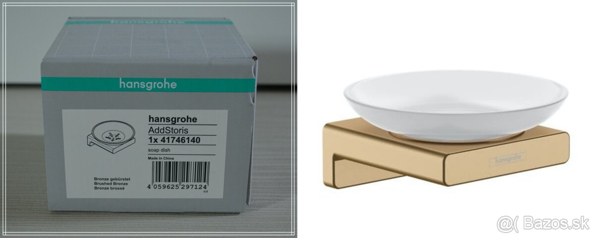 HANSGROHE ADDSTORIS 41746140 - držiak s miskou na mydlo