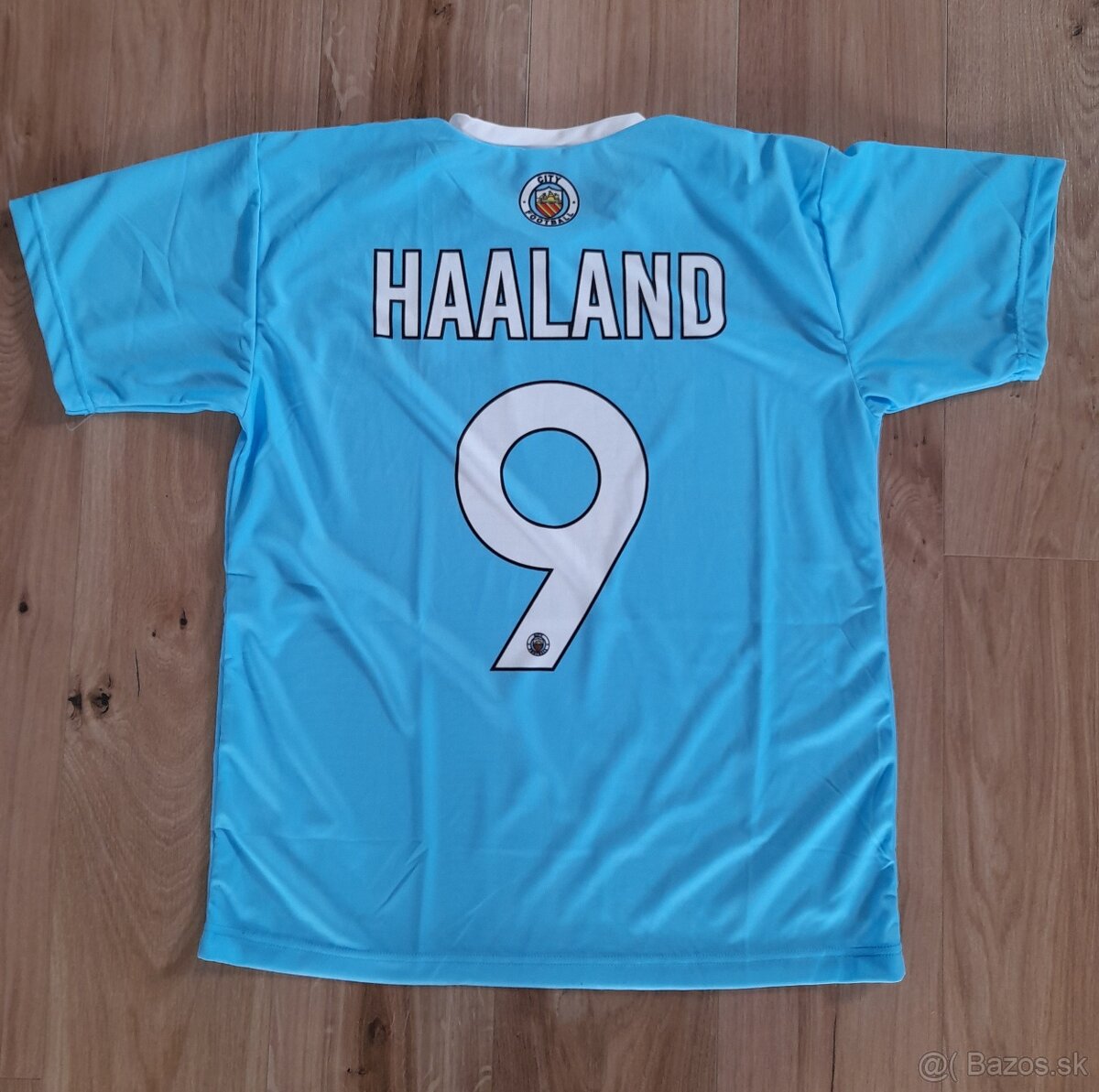 dres Manchester City FC - mancity - 9 Haaland - velkost L