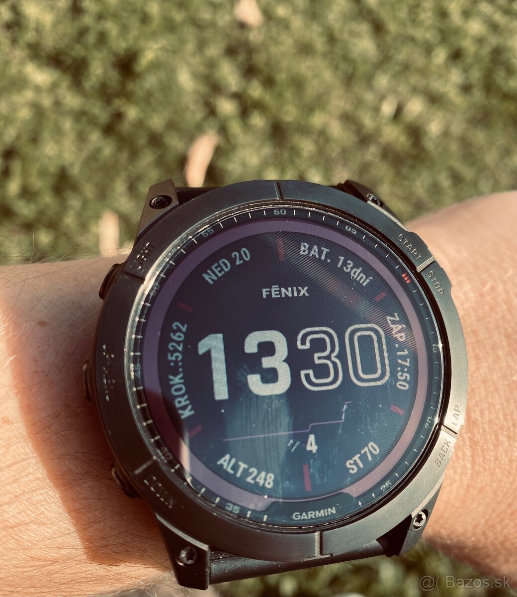 GARMIN FENIX 7X SAPPHIRE SOLAR - TOP STAV