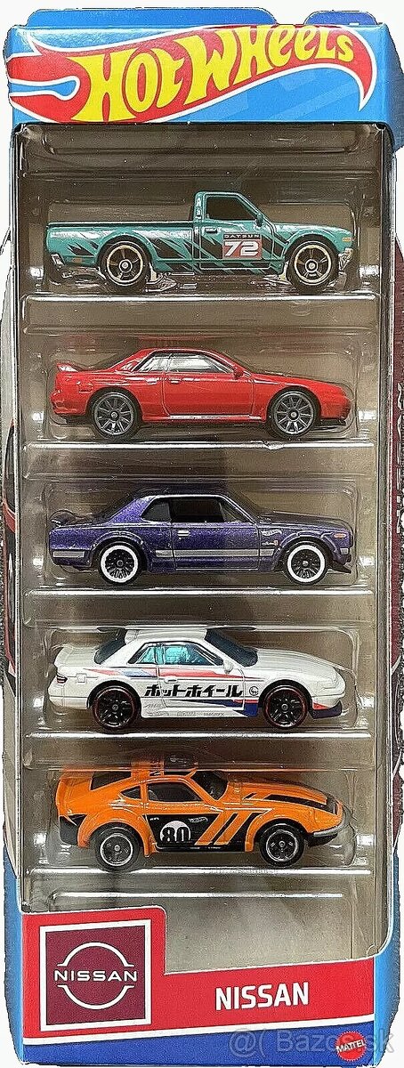 Hotwheels 5-Pack Nissan