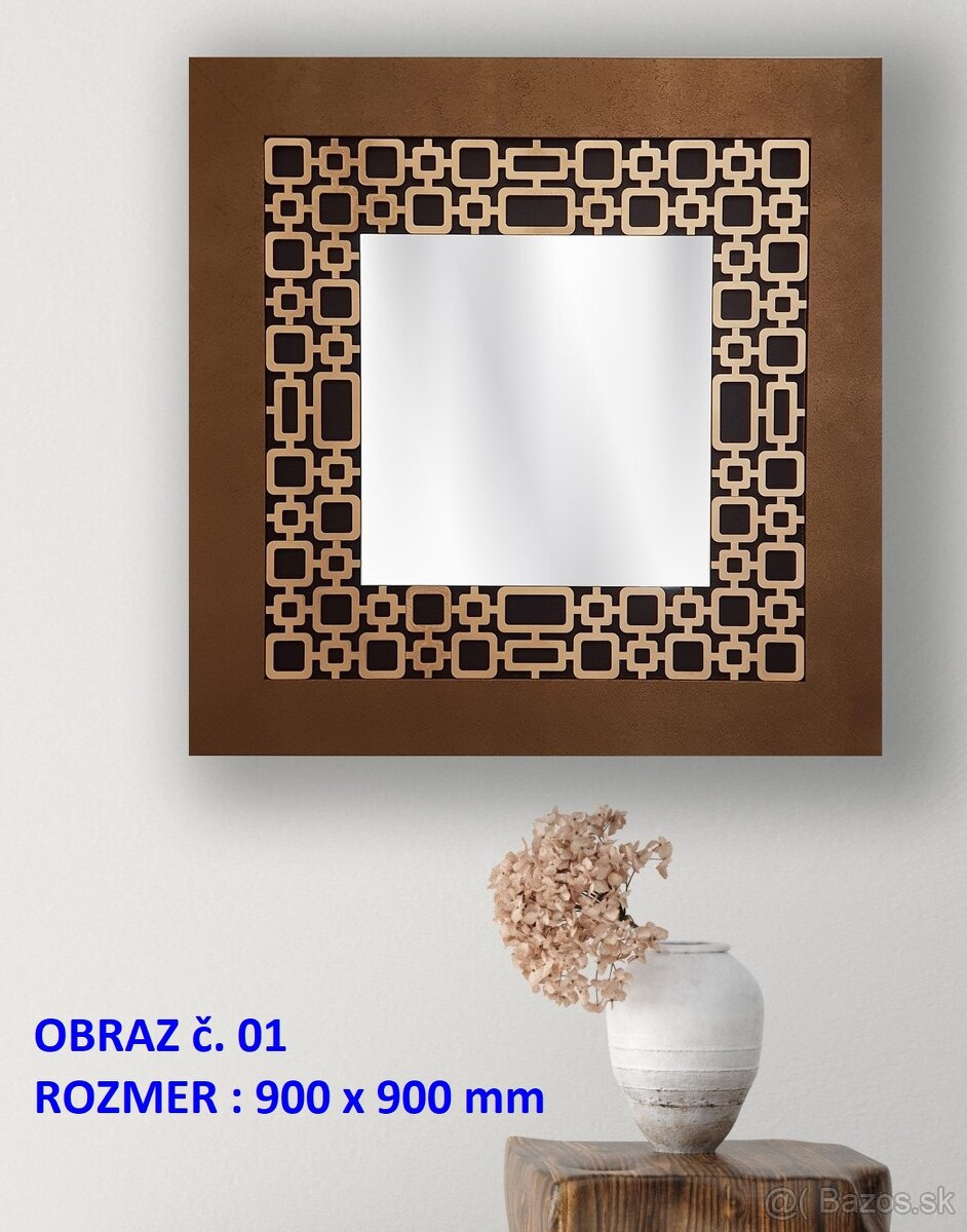 3D Obraz – Ornament na stenu