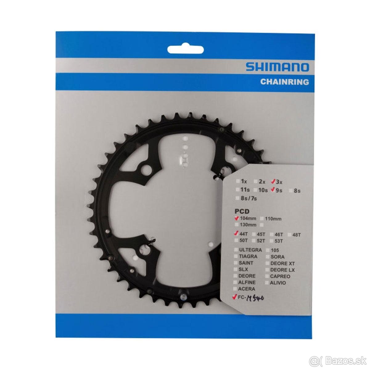 Prevodník SHIMANO FC-M540