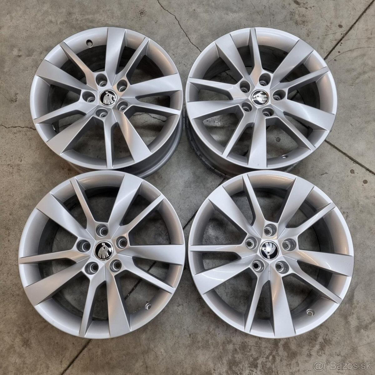 Kvalitné ŠKODA disky 5x112 R17 ET49