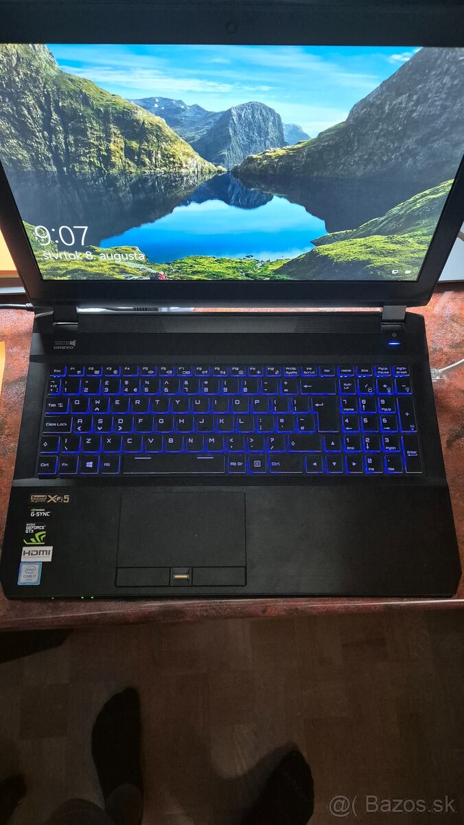 Herný notebook - i7, 16GB DDR4, GTX 1060 6Gb, NVMe M.2 256GB