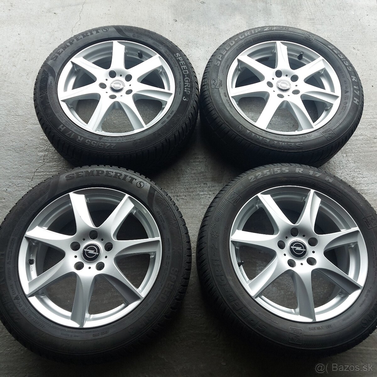 Elektróny Enzo 5x115 R17 Opel zimné 225/55 R17