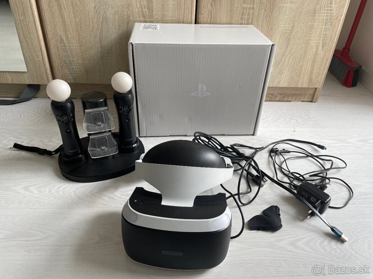 Playstation VR V2 + Move ovladače