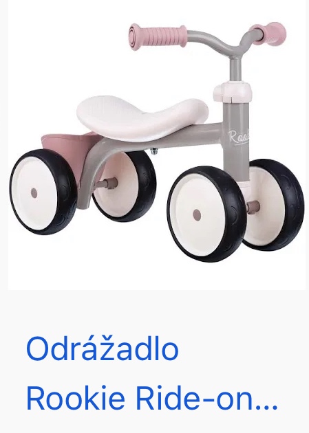 Rookie ride-on odrážadlo