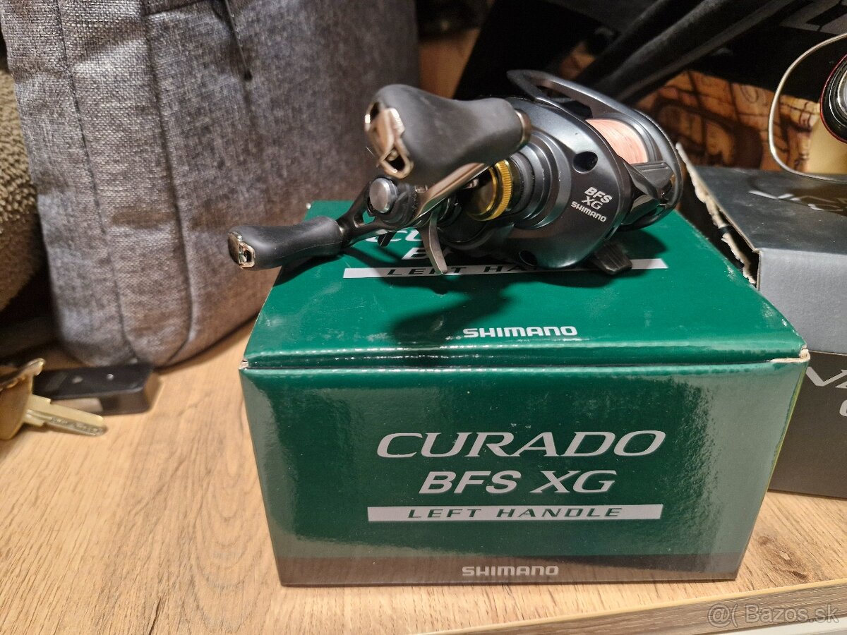 Predám navijak shimano curado bfs xg (lavoruky)