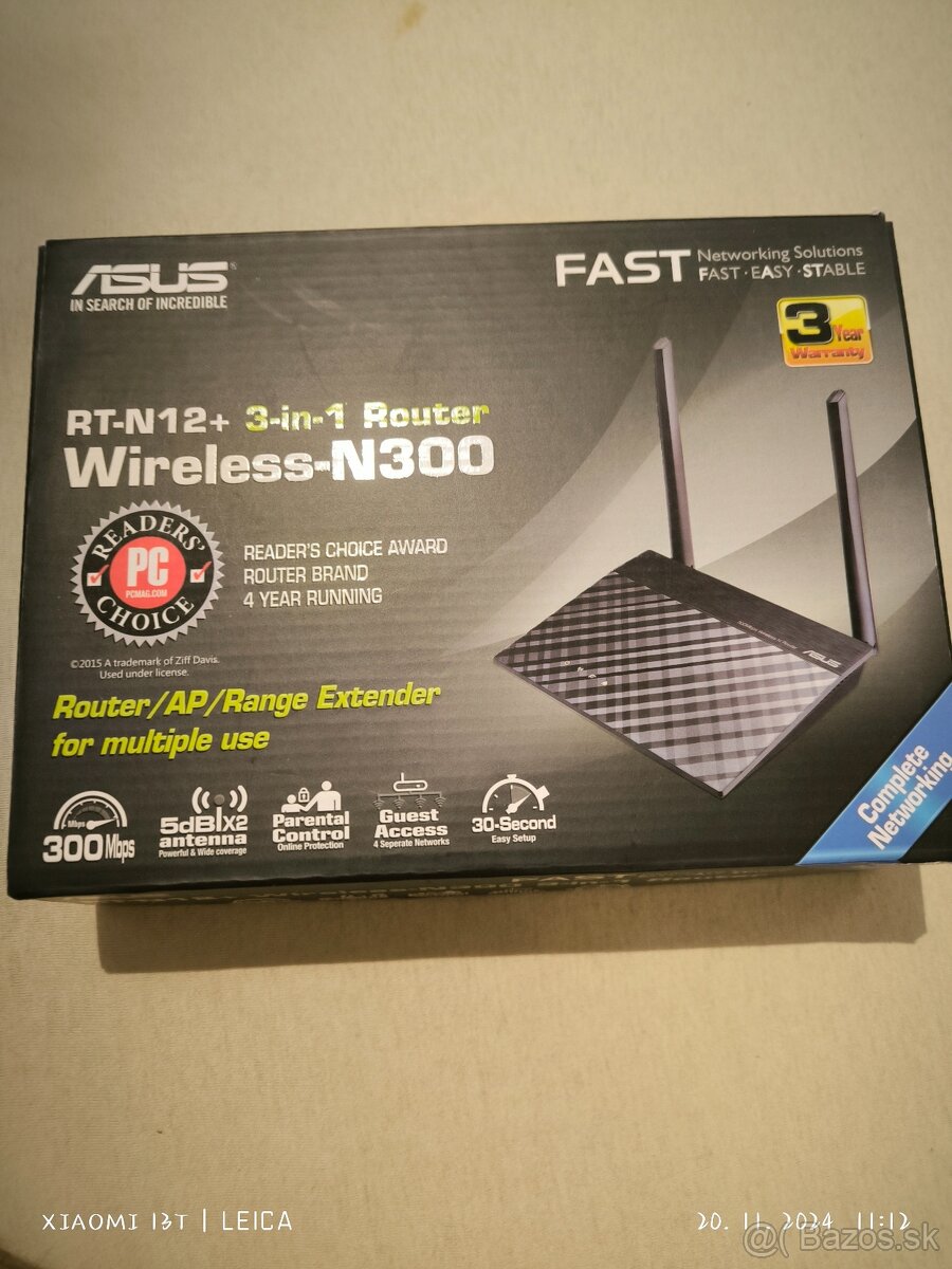 Predam wifi asus RT-N12+