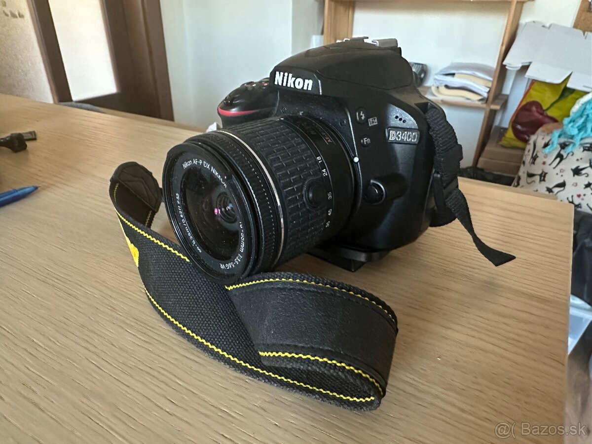 NIKON D3400 18-55 + SanDisk Extreme 64GB