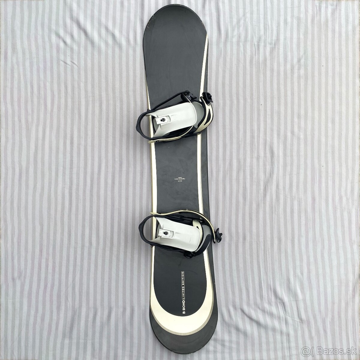 Snowboard 147cm B-Bond Limited Edition s viazaním