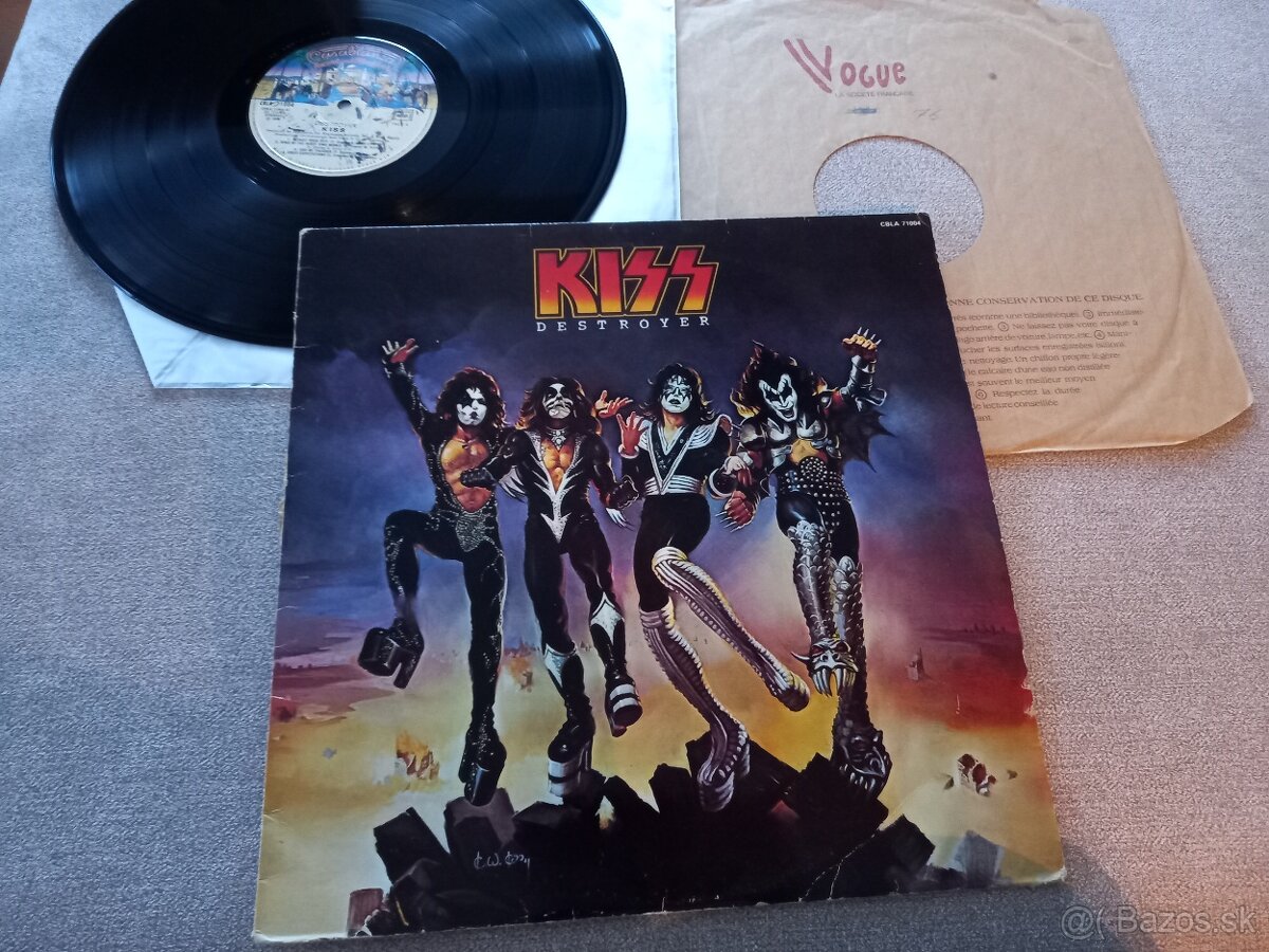 KISS  „Destroyer  „ /Casablanca  1977/ skvely stav LP made