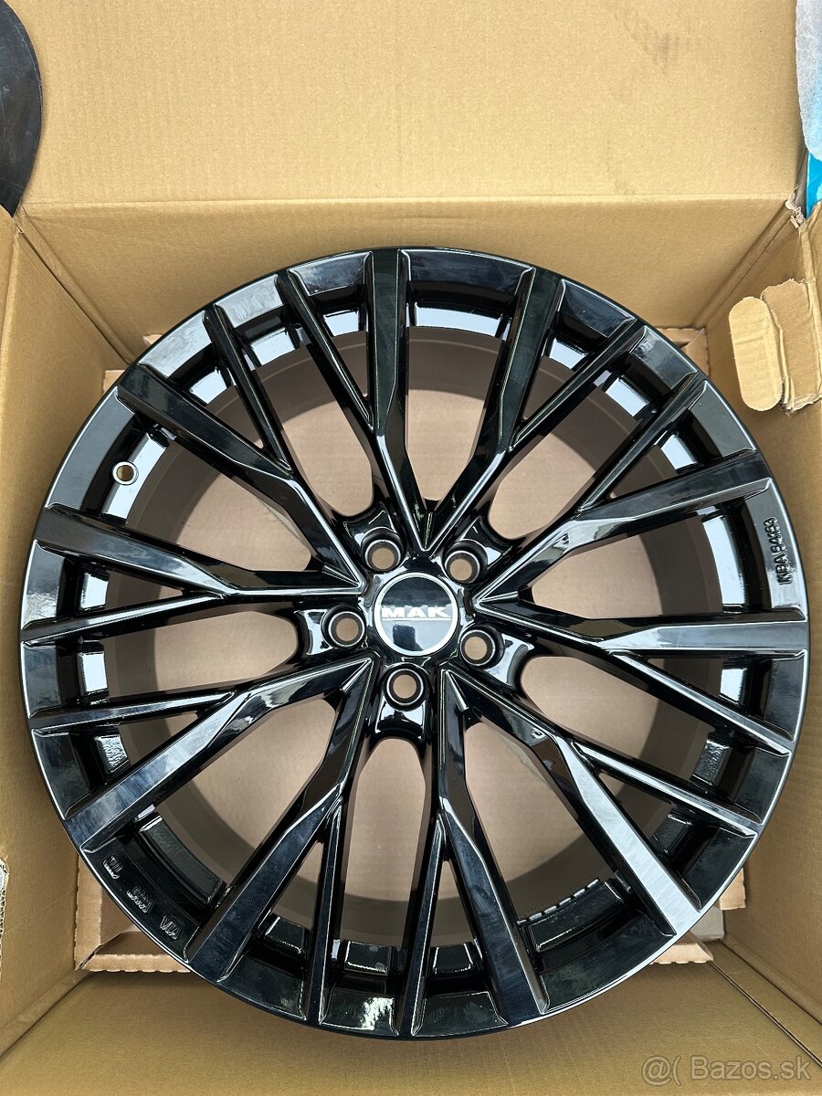 Hlinikove disky MAK Kent Gloss black 20” Land Rover,Volvo