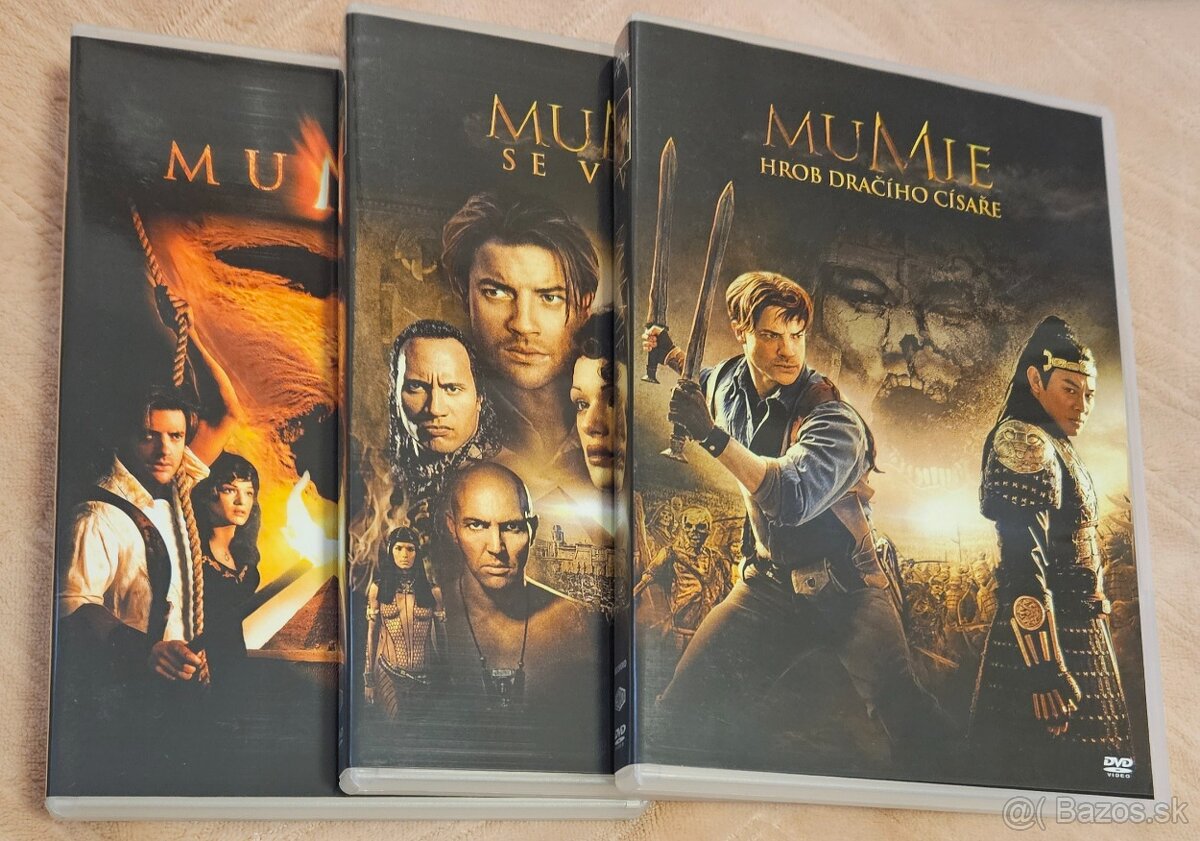 DVD Múmia 1 - 3 kolekcia