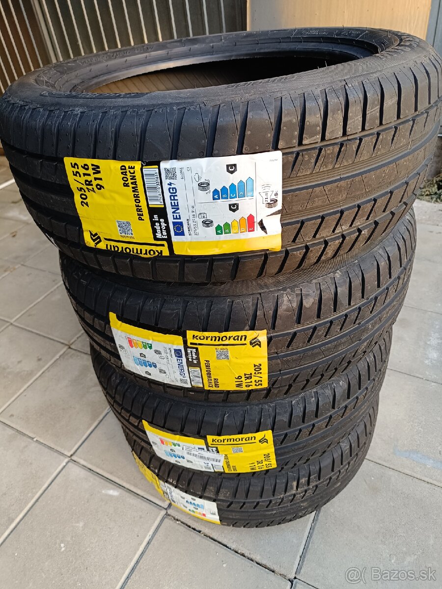 Nové letné pneu 205/55 r16