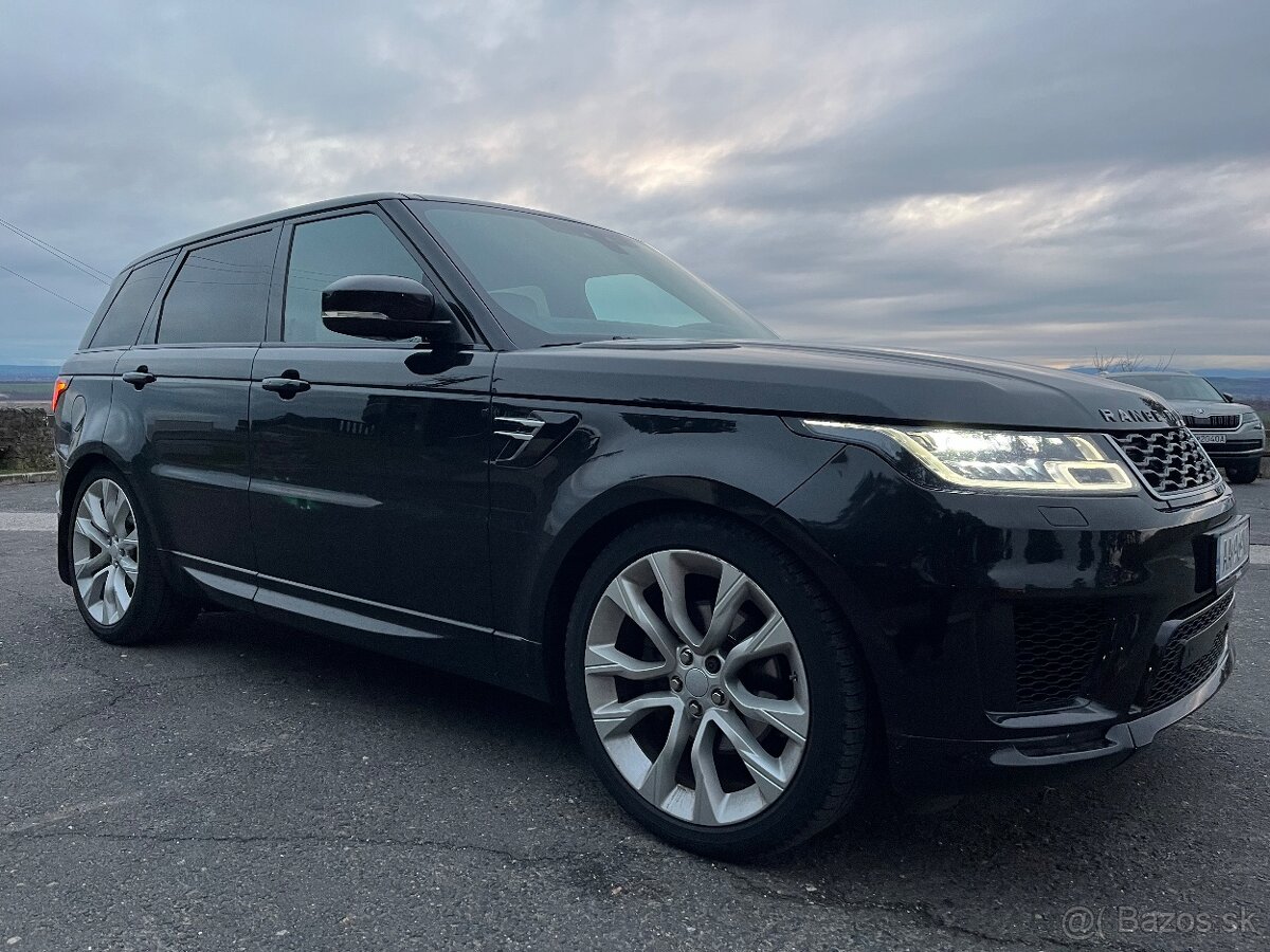 Range Rover Sport 3,0D SDV6, 225kW (306k), 4x4, 2019, ťažné