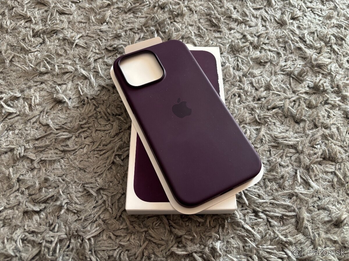 Apple Silicone Case Plum iPhone 16 Pro Max