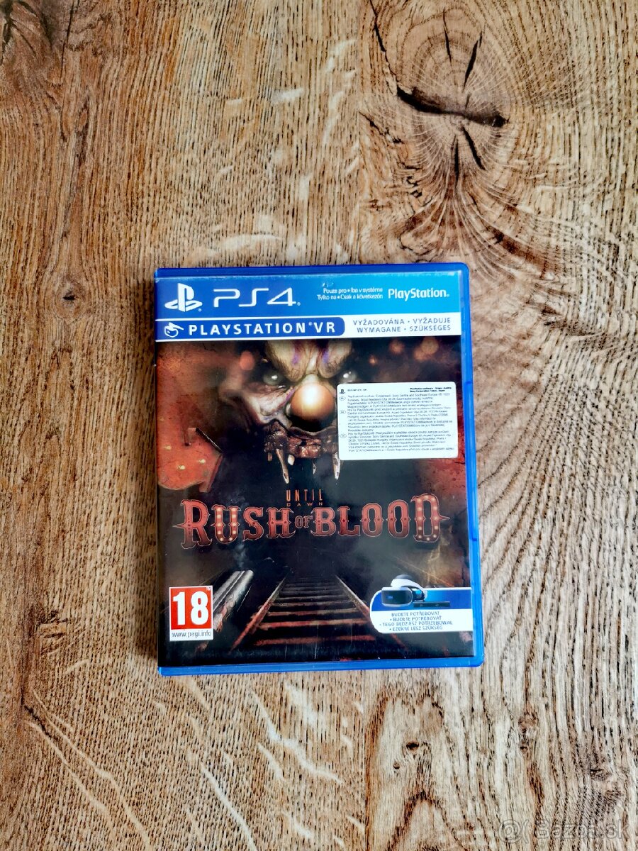 PS4 Until Dawn: Rush Of Blood VR