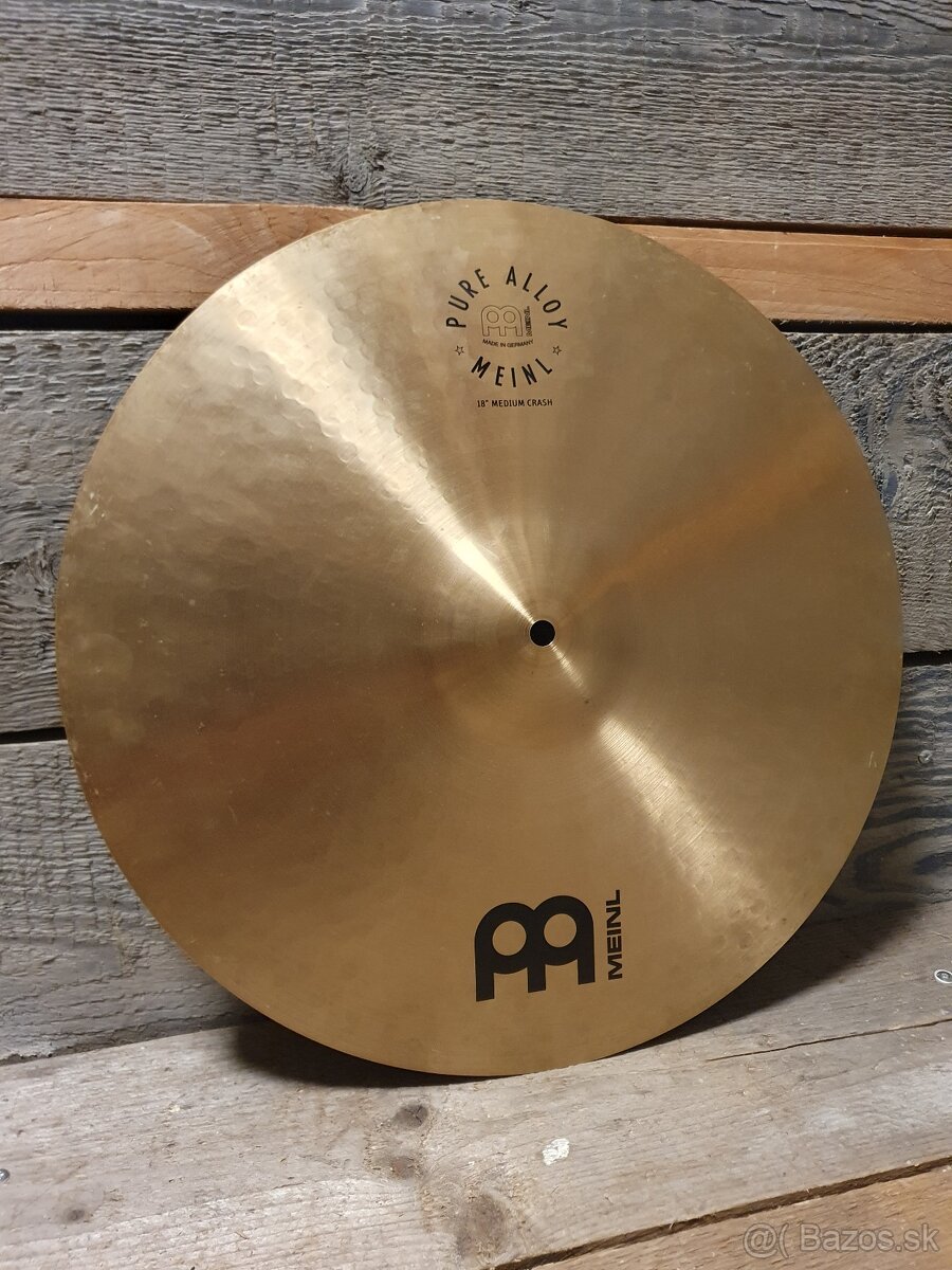 medium crash 18" Meinl Pure Alloy