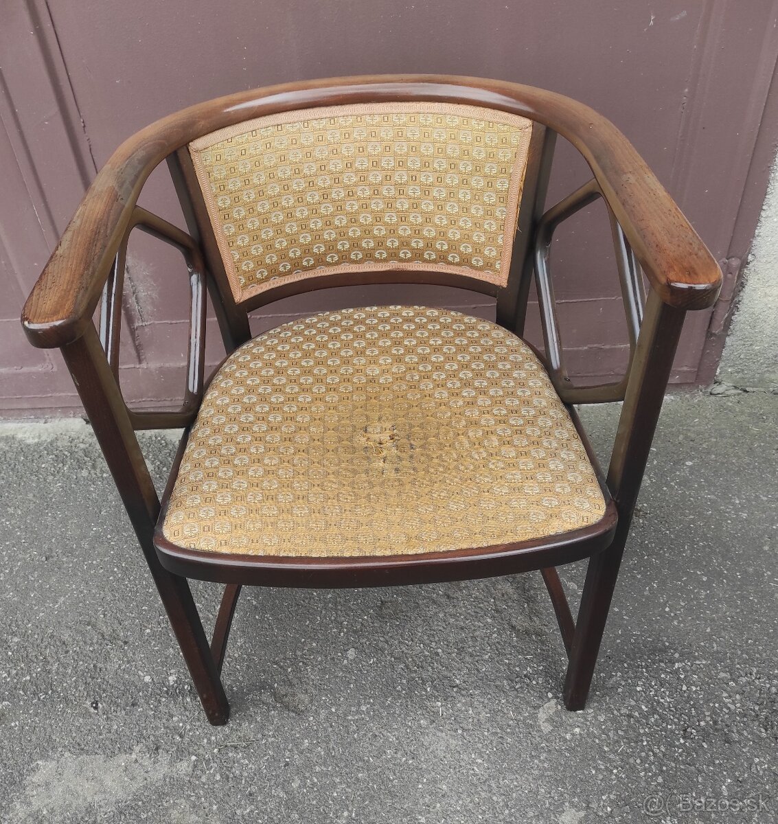 Starožitné kreslo Thonet