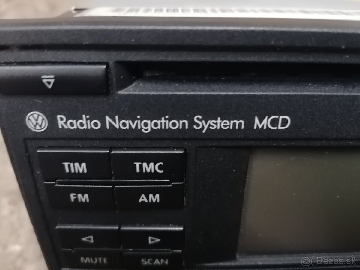 vw radio MCD