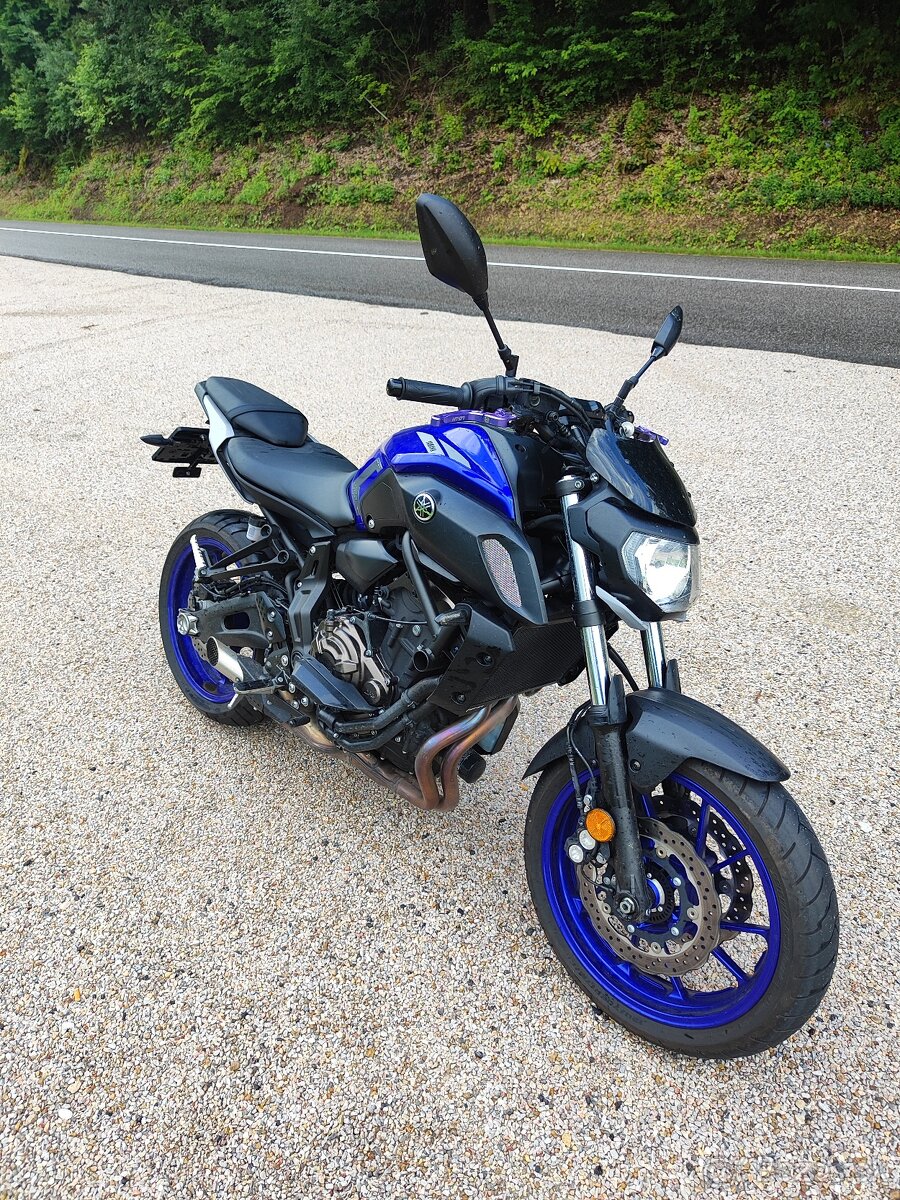 YAMAHA MT 07 ABS, 2020, 8 000 km, 1. majiteľ