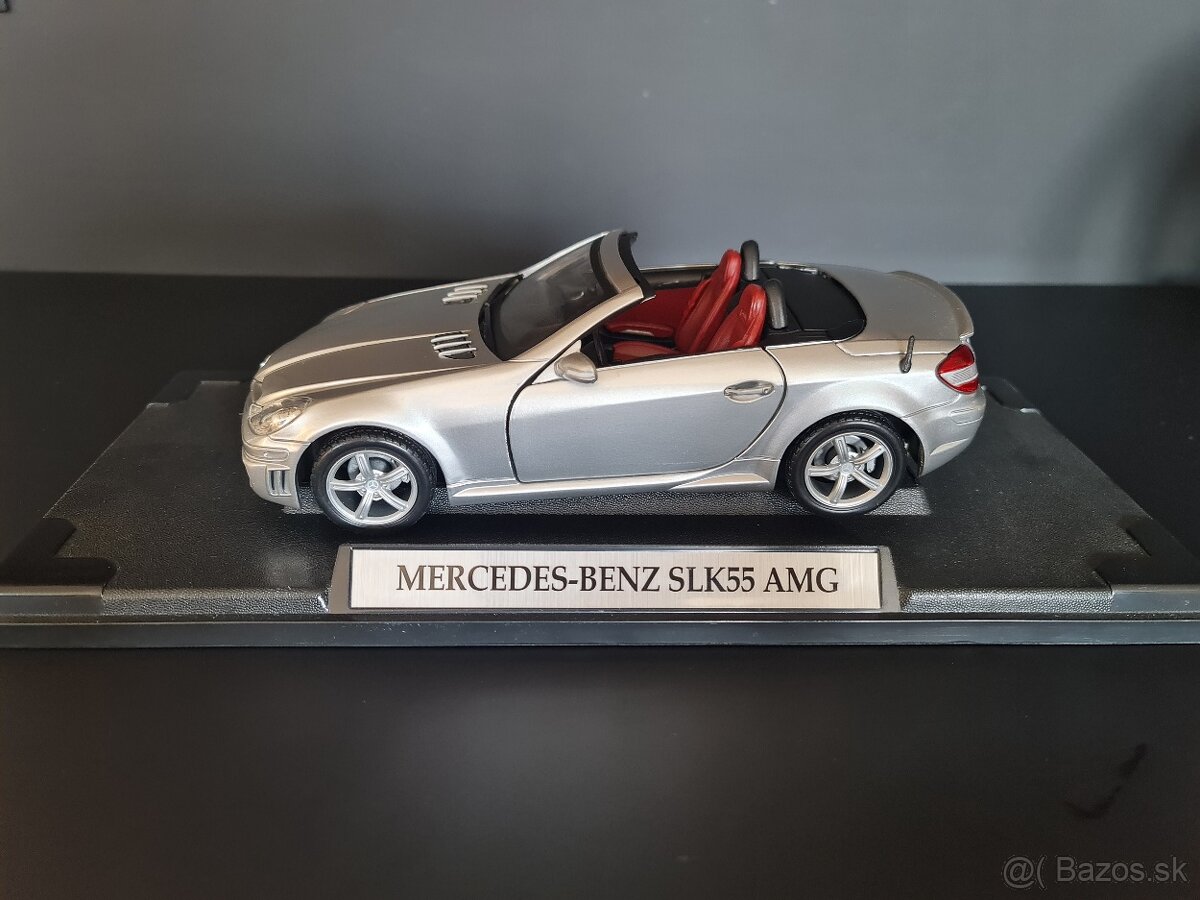 REZERVOVANE 1:18 Mercedes - Benz SLK 55 AMG