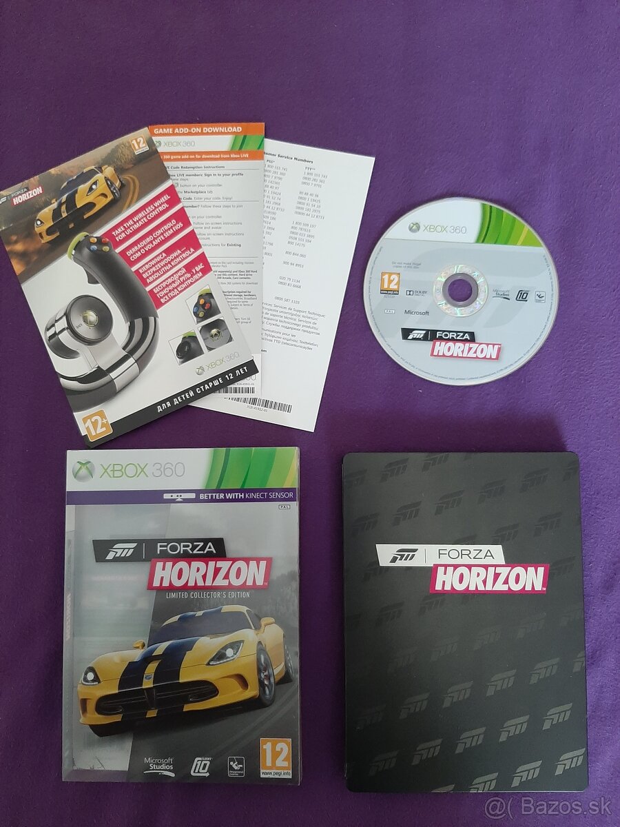 Xbox 360 hra Forza Horizon limited collectors edition