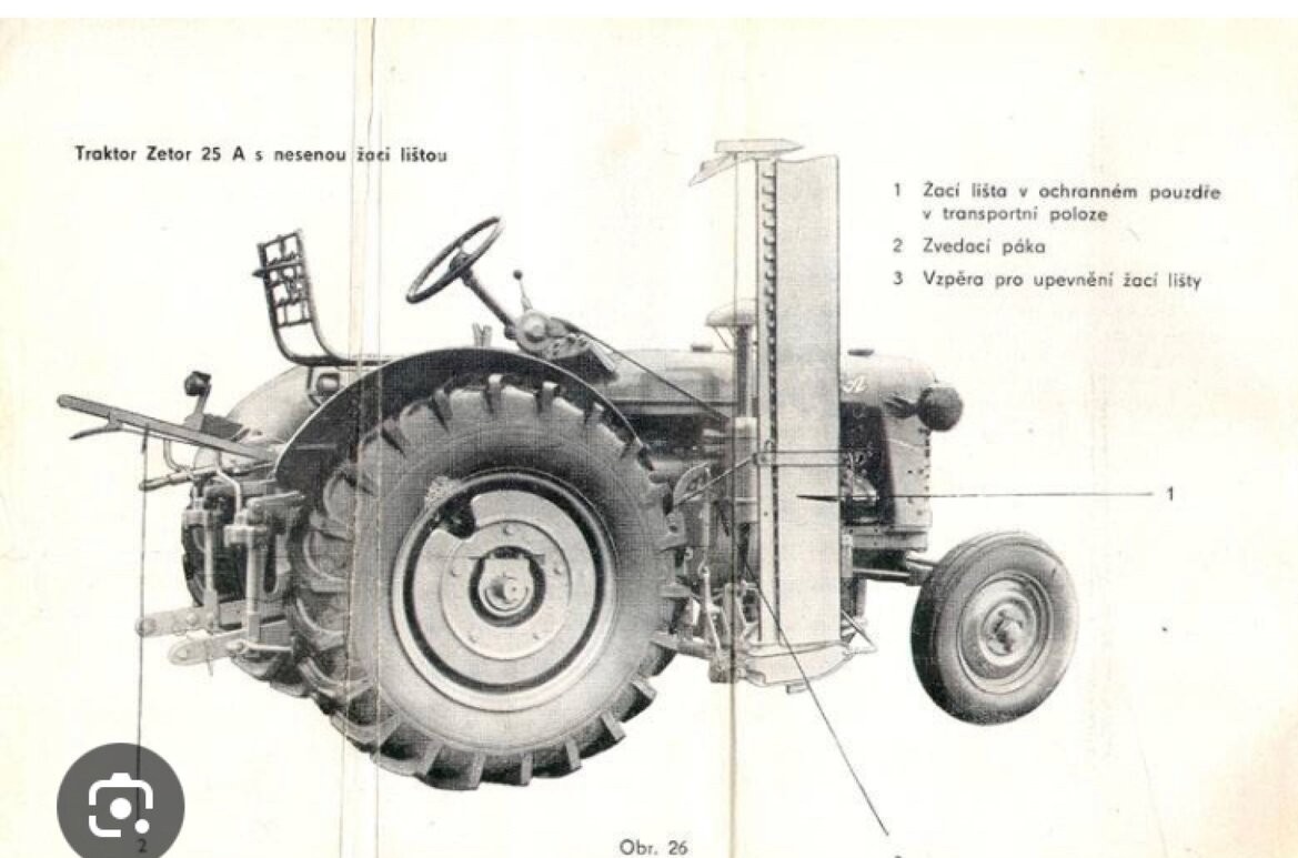 Kúpim kosu na Zetor 25