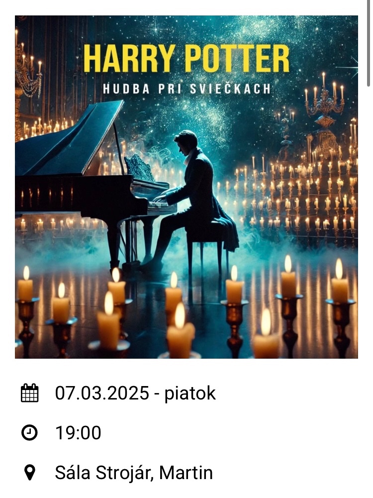 Harry Potter Hudba pri sviečkach