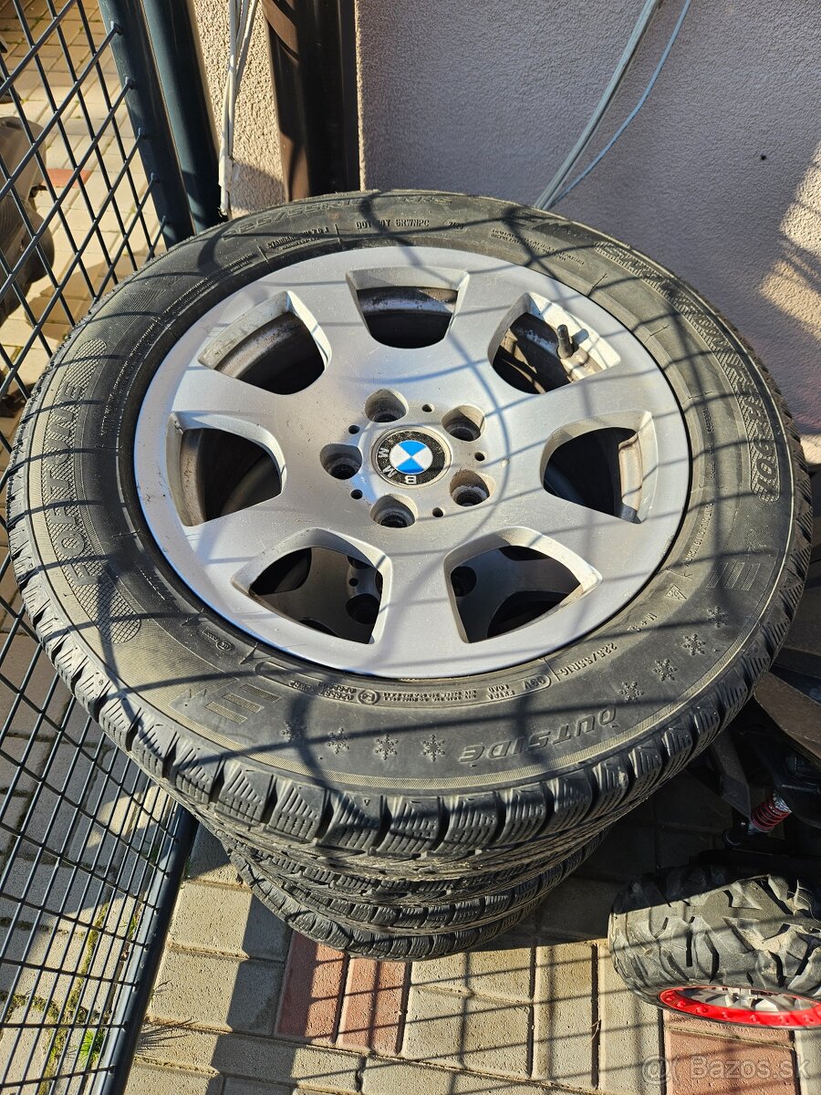 Orig. Disky BMW 5x120 r16 + zimne gumy