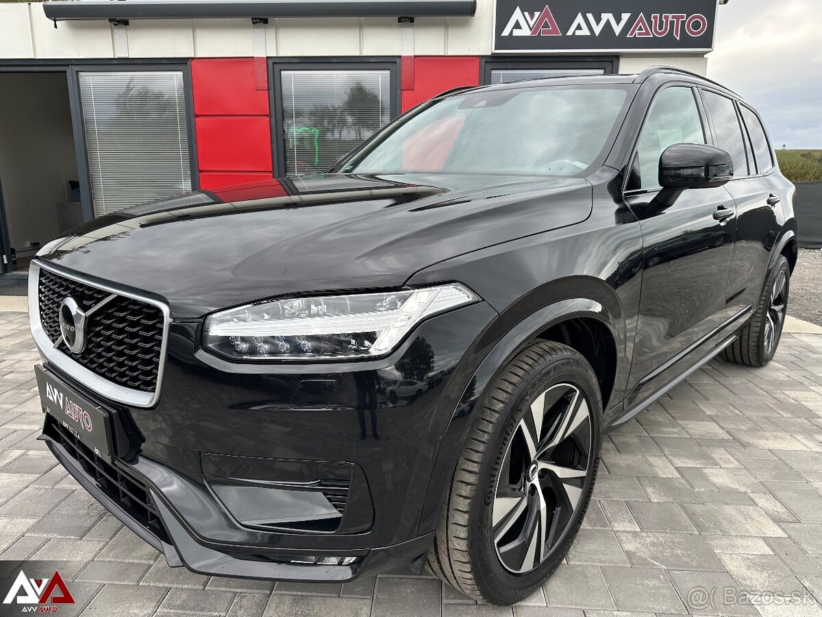 Volvo XC90 B6 AWD mHev AT/8 R-DESIGN, 7-miestne, SR