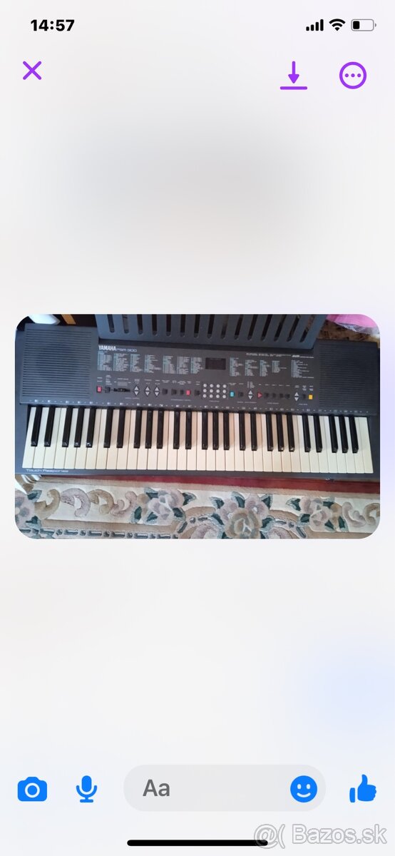 Predam keyboard Yamaha PSR 300